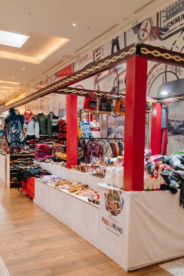 Feira Mãos Peruanas no PB shopping